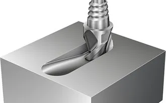 Milling heads for large chip removal