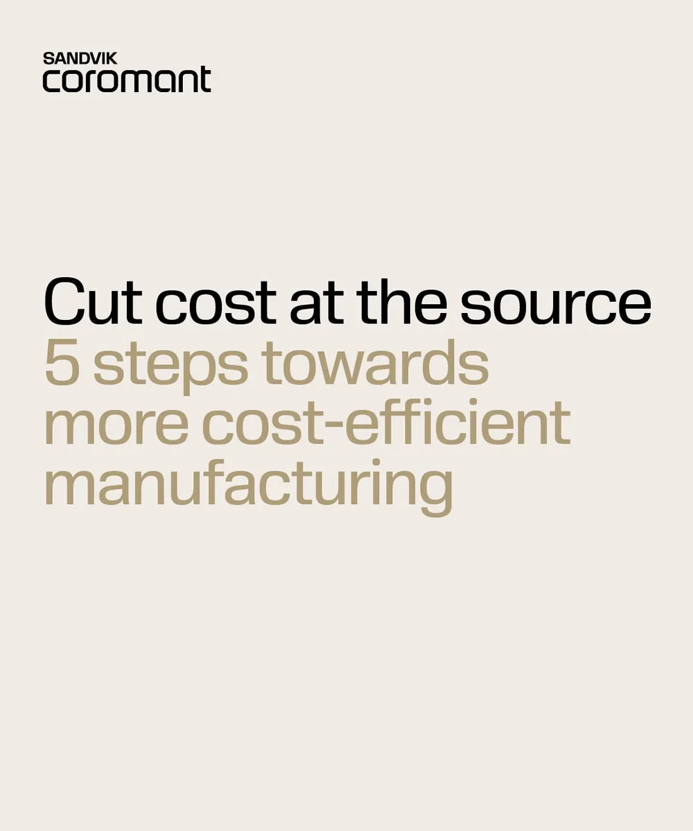 How to reduce manufacturing costs in 5 steps