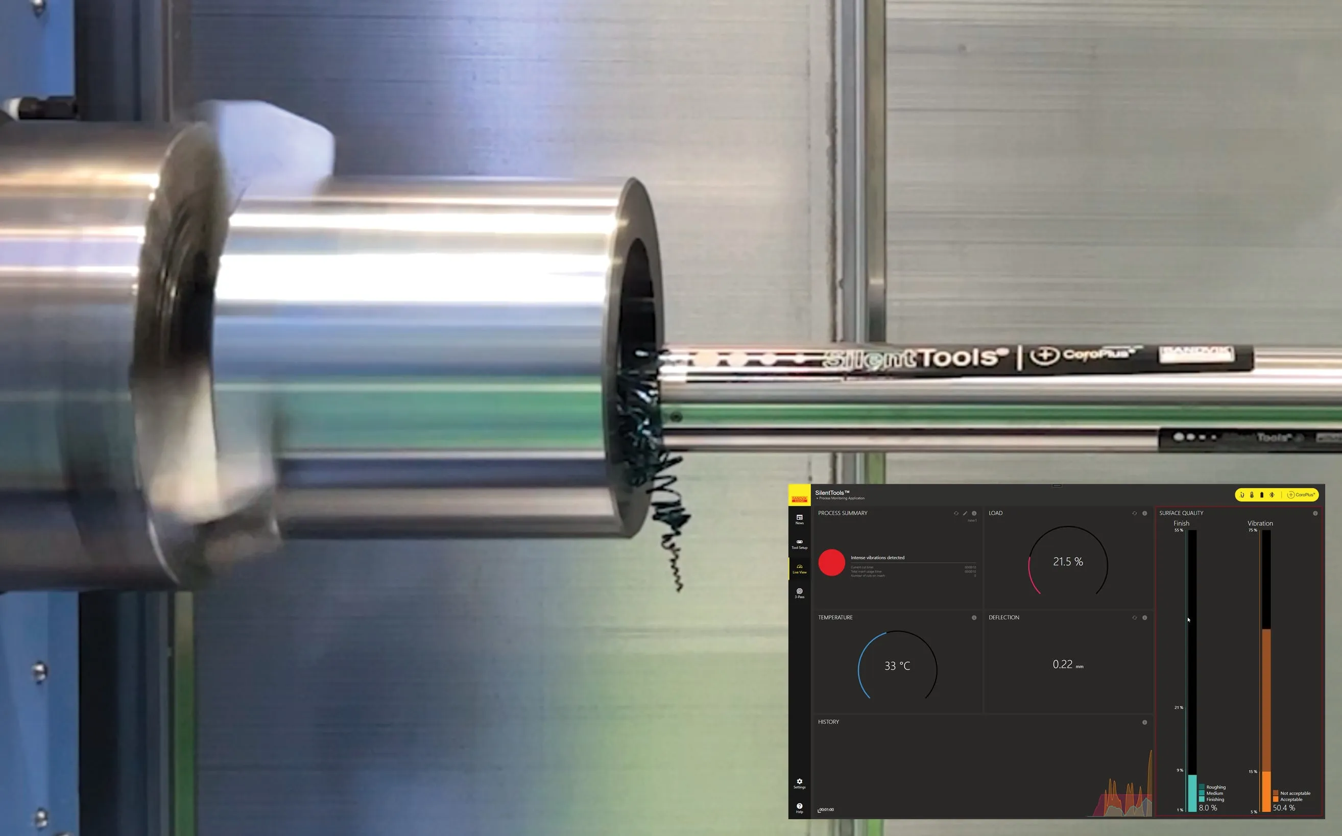 screenshot of process security monitoring
