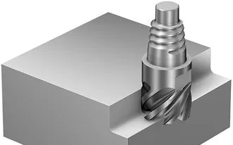 Milling heads for finishing