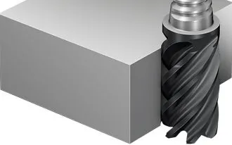 Milling heads for high feed side milling