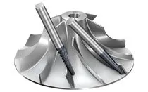CoroMill® Plura conical ball nose for ISO S profiling